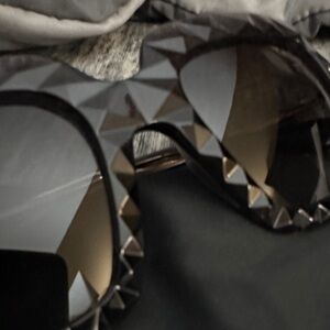 Dolce & Gabbana Black Graphite Studded Sunglasses